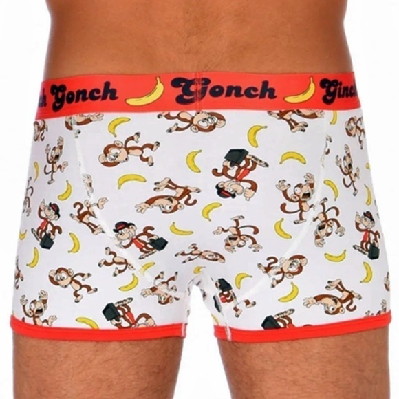 GINCH Gonch Gone Bananas Statement Graphic Underwear Trunk Briefs NIP - Picture 5 of 9